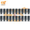 3mm LED Light Mounting Holders Black Color Pack of 50